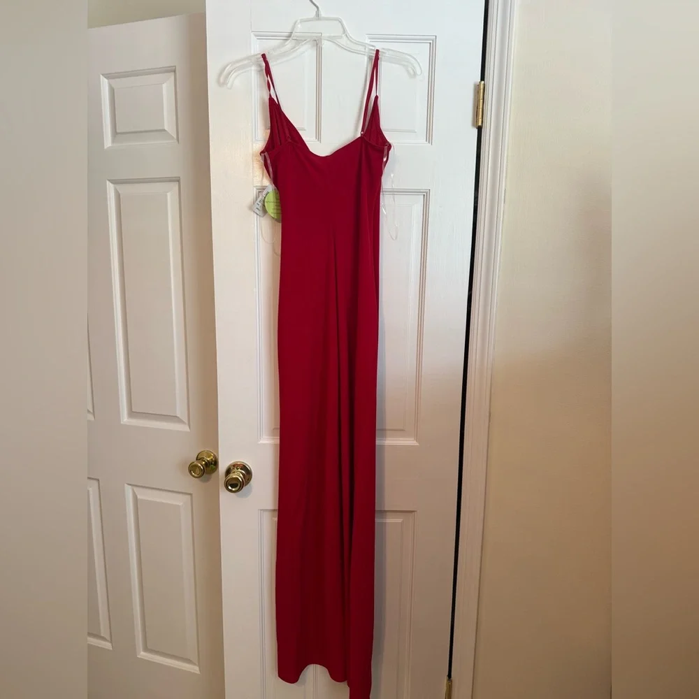 Windsor Red Asymmetrical Dress - Picture 2 of 3